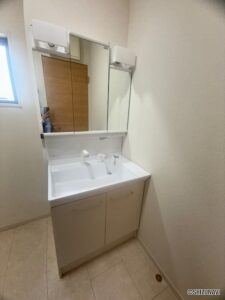 洗面台です。