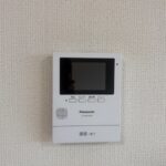 モニター付きインターホンです。