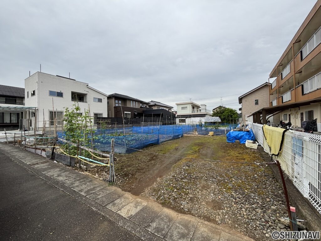 富士市増川新町　約136坪　売土地　神谷区画整理事業区域内の閑静な住宅街の画像