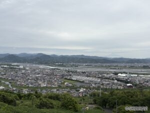 見晴らしがよく、島田市内を一望できます！