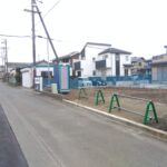 前面道路(東→西)