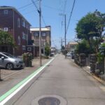 前面道路