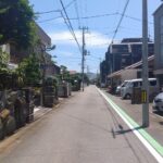 前面道路