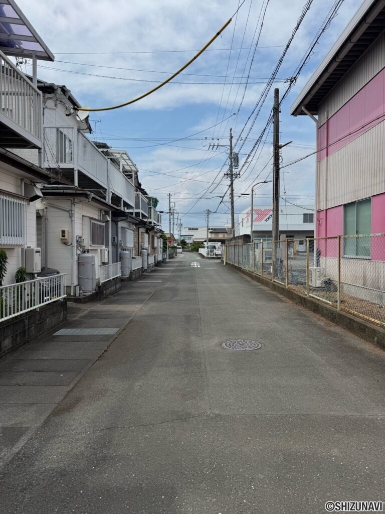 前面道路