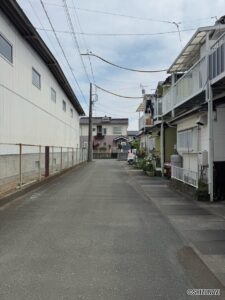 前面道路