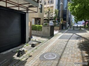 【1，2階部分飲食店利用】浜松市中央区鴨江4丁目　中古住宅　鉄骨造3階建ての画像