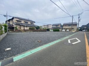 【売土地】駿河区大谷　現況更地　敷地面積：266.35㎡の物件画像