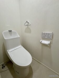 トイレも新品に交換してあります。