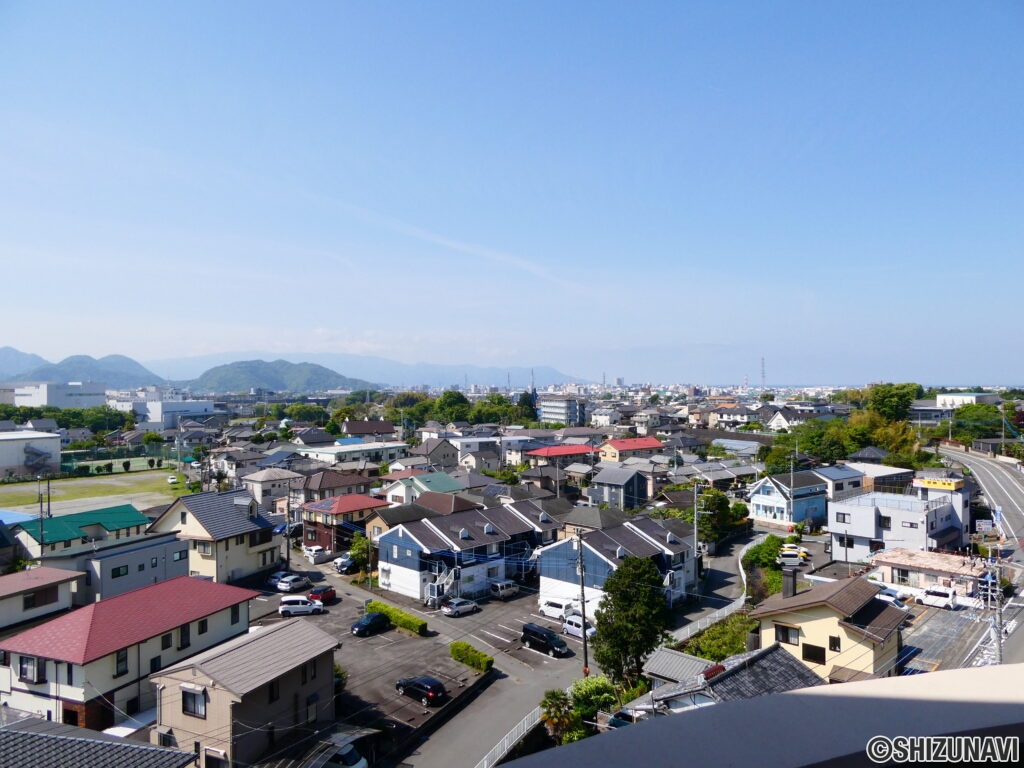 眺望（南面バルコニーから）
