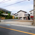 前面道路から