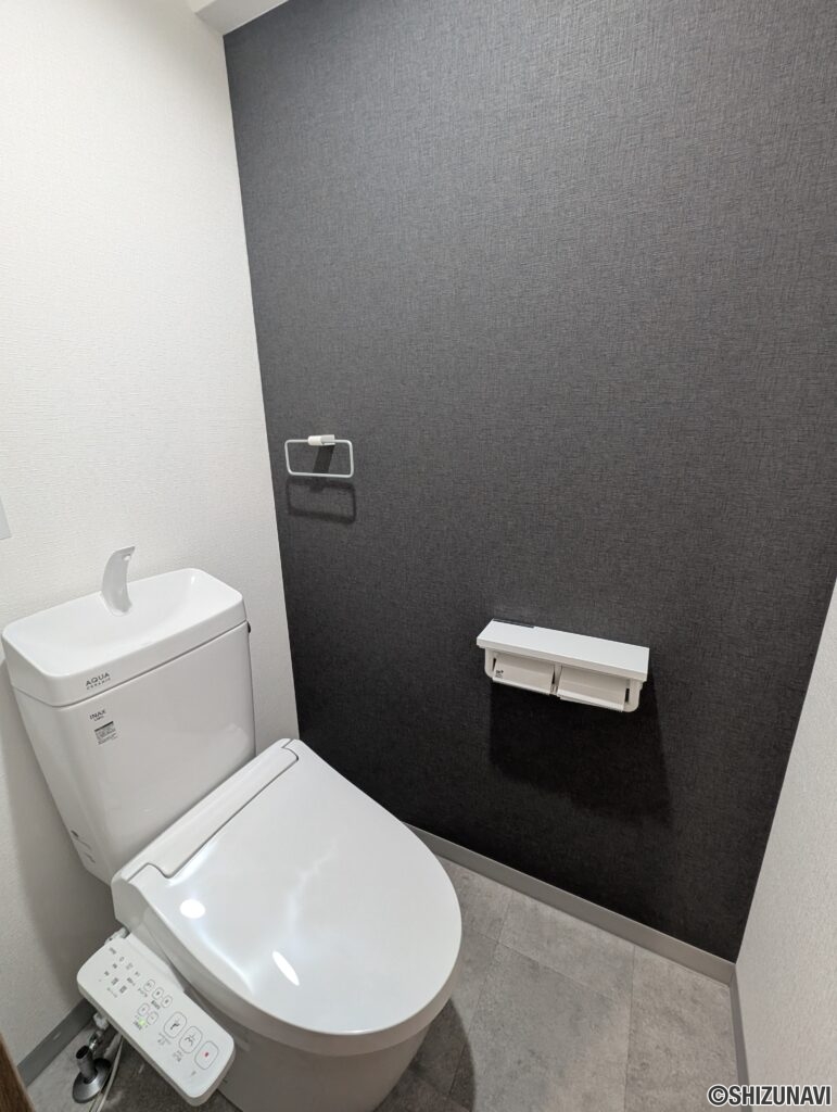 モダンなトイレです！