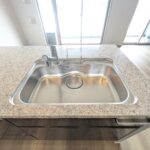 【キッチン】水道はカートリッジ式の浄水器付きです！