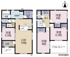 2号棟　間取り図