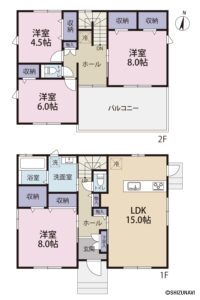 西熊堂ツーユー間取図