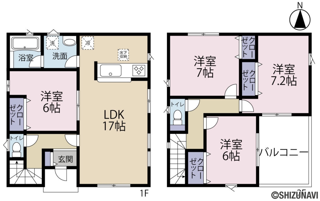 2号棟　間取り図