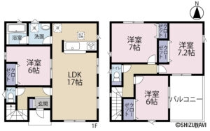 2号棟　間取り図