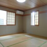 2階に8畳の和室有