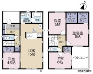 2号棟　間取り図