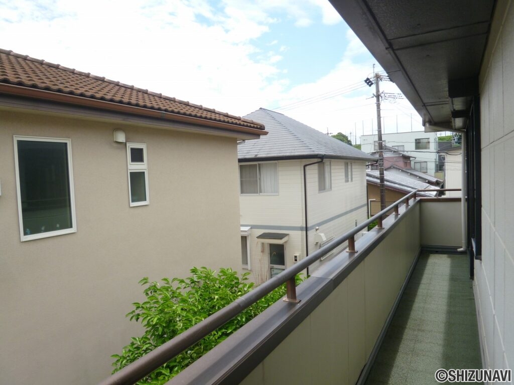 南側にバルコニー