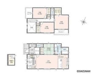 1号棟間取り図