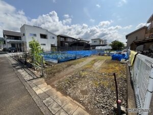 富士市増川新町　約136坪　売土地　神谷区画整理事業区域内の閑静な住宅街の物件画像