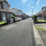 道路が広いと車の出し入れが楽でいいですね！