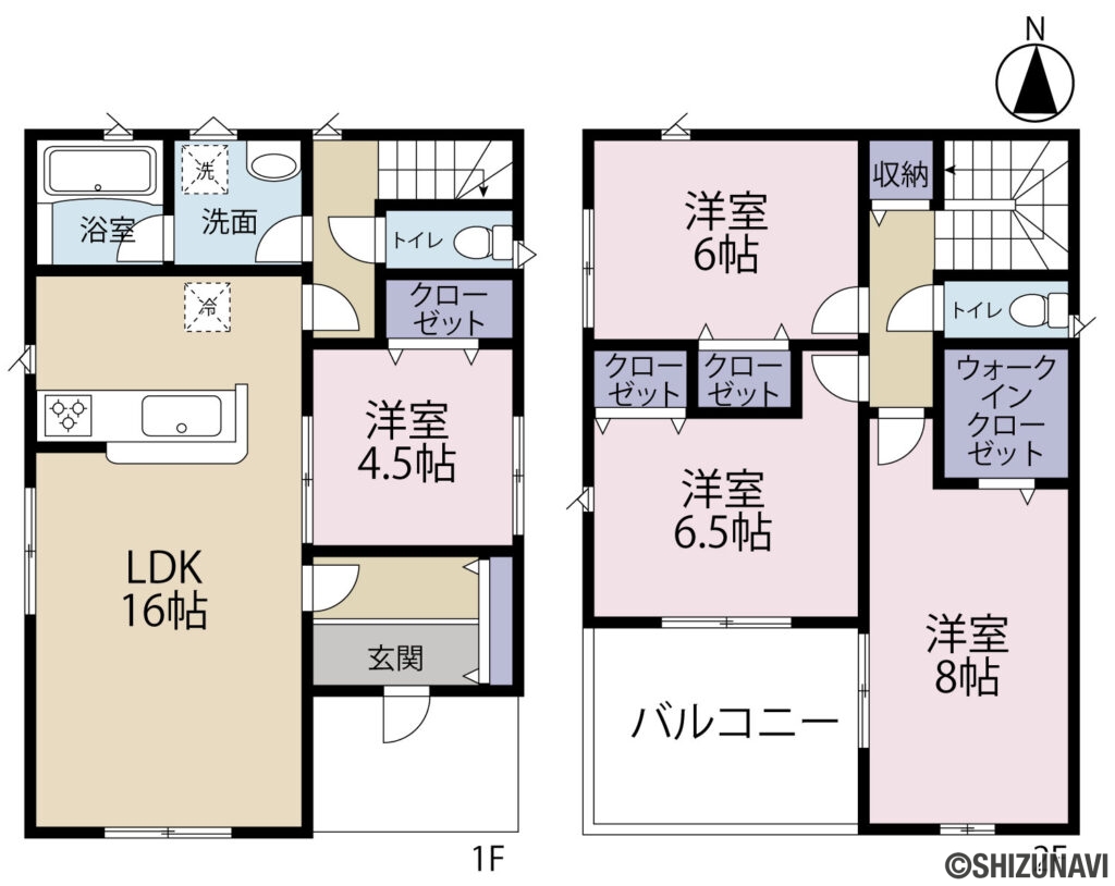 1号棟　間取り図