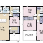 1号棟　間取り図