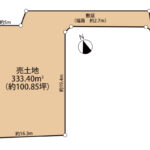 富士市入山瀬に１００坪超えの土地（古家付き）が出ました。解体更地渡しの画像