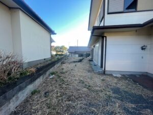 富士市入山瀬に１００坪超えの土地（古家付き）が出ました。解体更地渡しの画像