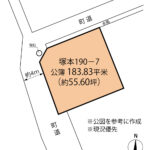 函南町塚本　形状図