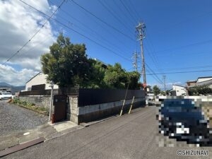 清水区船越町　前面道路