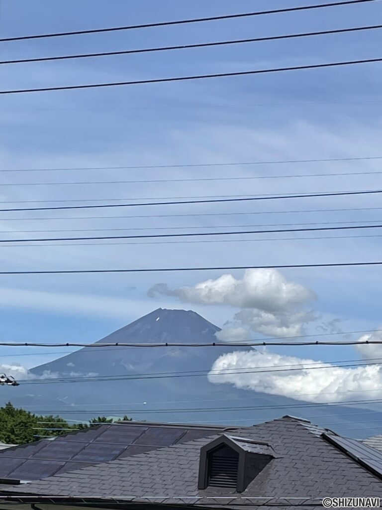 富士山（２F廊下窓より撮影）