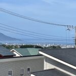 駿河湾（２Fベランダより撮影）