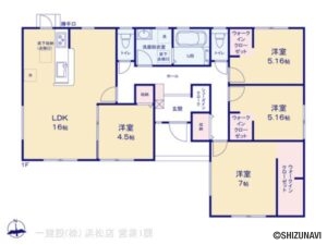 2号棟　間取り図