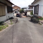 野中戸建て　接道1