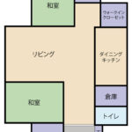 間取り図※現況と異なる場合がございます。現況優先