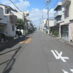 葵区城東町　前面道路