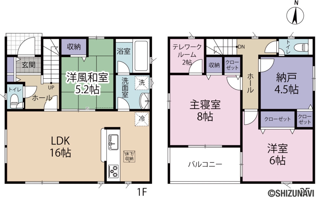 2号棟　間取り図