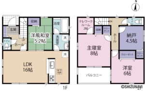 2号棟　間取り図
