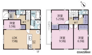 2号棟　間取り図