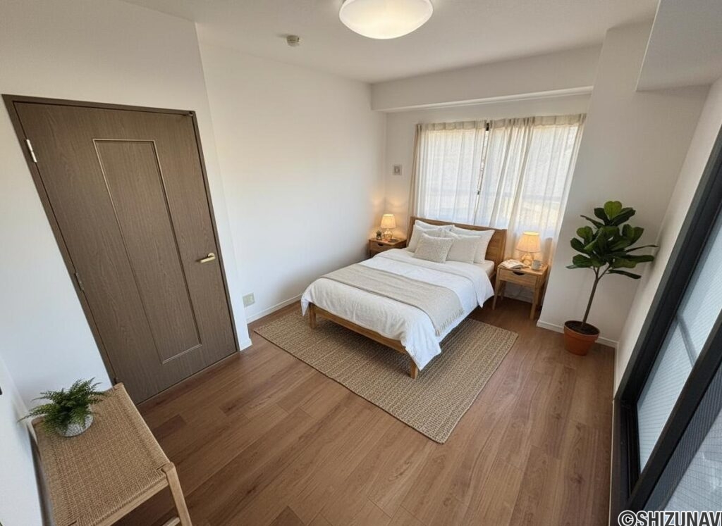 AIで家具配置をした画像です。