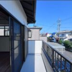 焼津市中新田　ベランダ