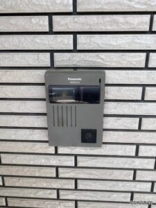 TVモニター付きインターホンです