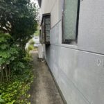 建物横通路です