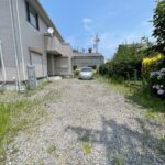 駐車場です ※庭木剪定前
