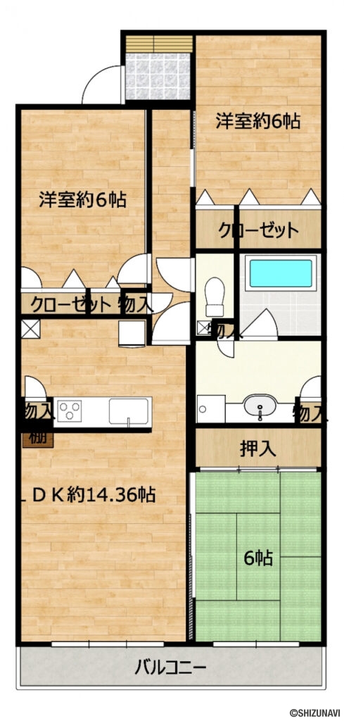 【間取り図】