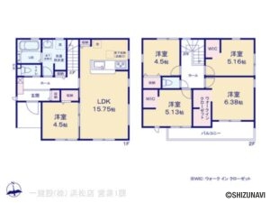 浜松市浜名区細江町三和　5LDK　2025年9月完成予定の物件画像