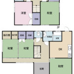 野中戸建て　間取り