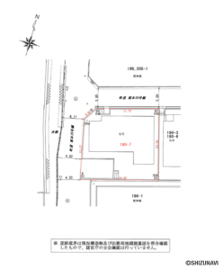 塚本土地　測量図